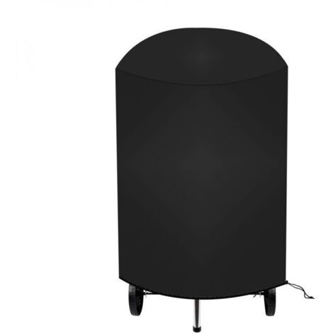 Bâche de protection imperméable et anti-UV pour barbecue - 70 x 90 cm - Noir - Label
