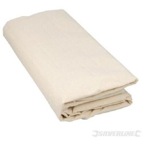 Bâche Camouflage Silverline 2.4x3m - Imperméable, Anti-UV - Œillets Métalliques - Camping, Extérieur