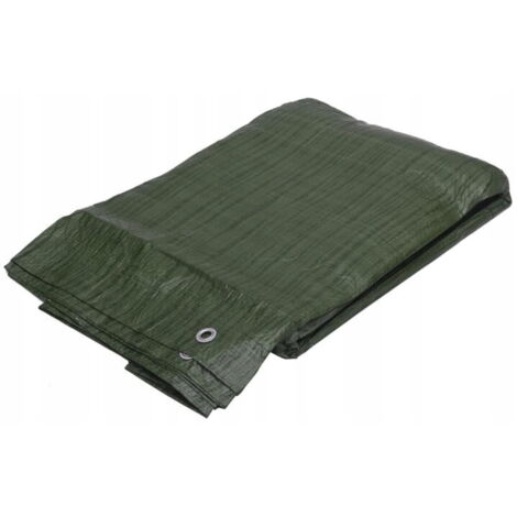 Bâche de protection imperméable verte universelle 3x5 m