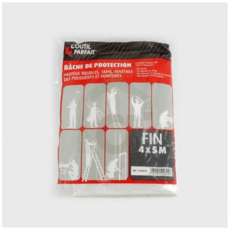 Bâche de protection L'OUTIL PARFAIT, ép. Fine -