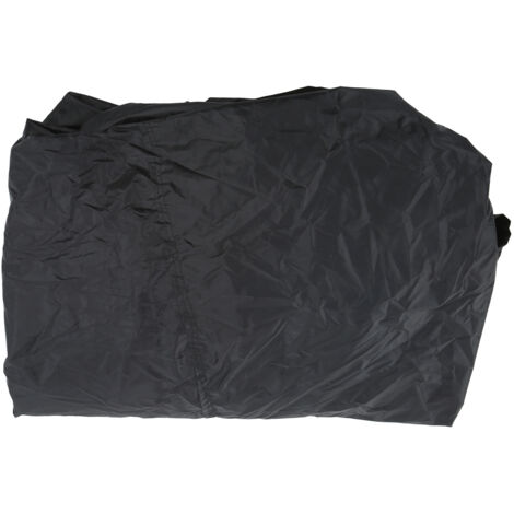 Bâche de Protection Noire Imperméable Anti-UV pour Camion et 4x4, Résistante aux Rayures et aux Intempéries avec Bandes Réfléchissantes