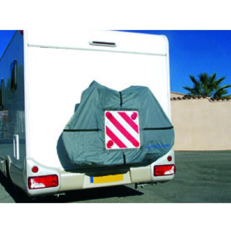 Bache de protection pour 2 ou 3 velos - sans la plaque reflechissante plastique