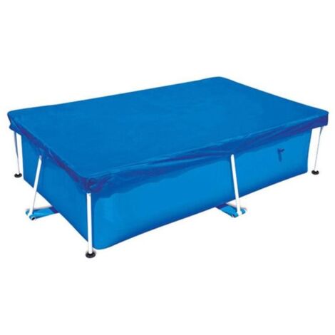 Bâche de protection pour Piscine - Portable et résistante aux UV - 220150cm - Bleu - Rectangulaire