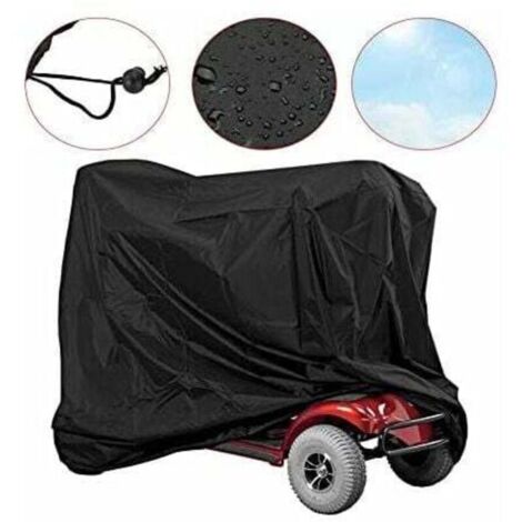 Bâche de Protection pour Scooter électrique, Housse Imperméable pour Scooter de Mobilité, Couverture de Scooter étanche, Anti-poussière, Soleil, Coupe-Vent et Anti-UV(1406691cm) -