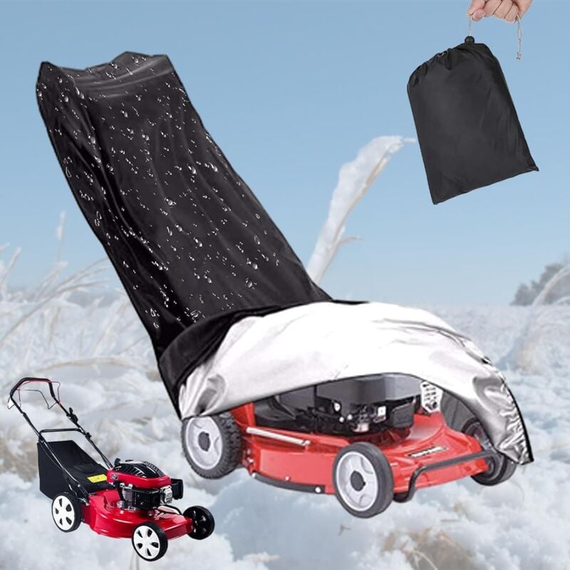 Bâche de protection pour tondeuse à gazon - Pour tracteur à gazon - Protection contre la poussière et les intempéries - 193 x 64 x 112 cm