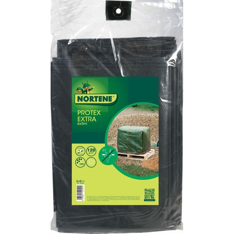 Bâche de protection vert Protex Extra 6x5m Nortene