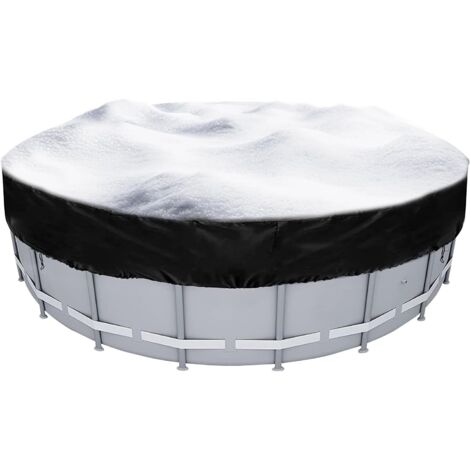 Bâche de protection ronde contre les feuilles - Protection ronde en tissu
