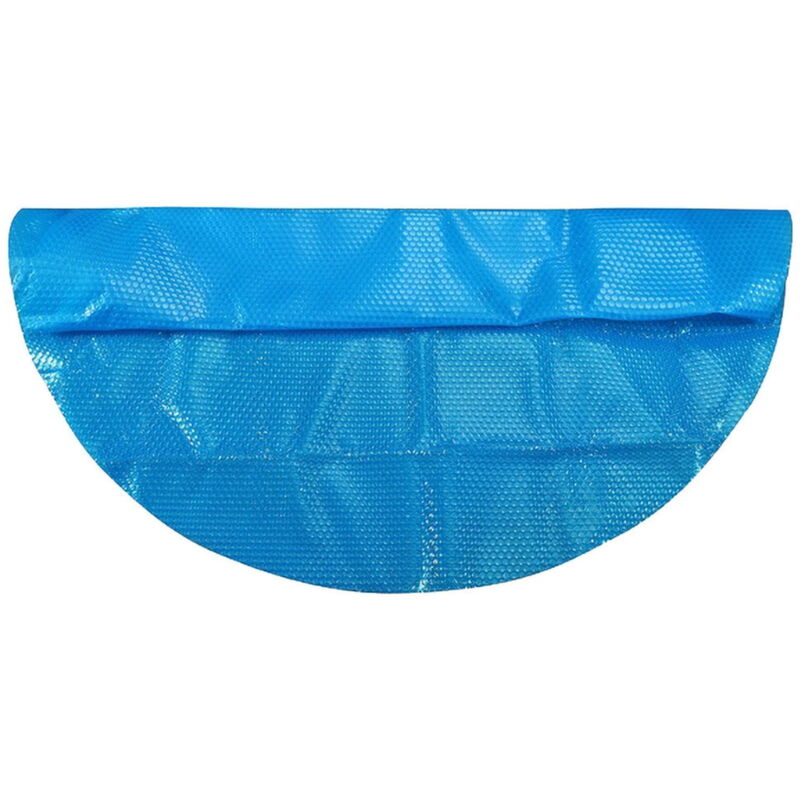 Feiyue - Bâche de protection ronde pour piscine 2,4 m au-dessus du sol Bleu Protection Piscine Cadeaux de vacances