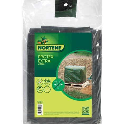 Bâche de protection vert Protex Extra 3x4m NORTENE