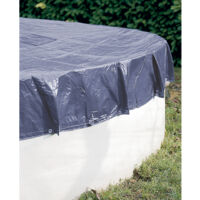 Bâche de protection Werkapro pour piscine hors sol ronde Ø6m pour piscine Ø5,4m