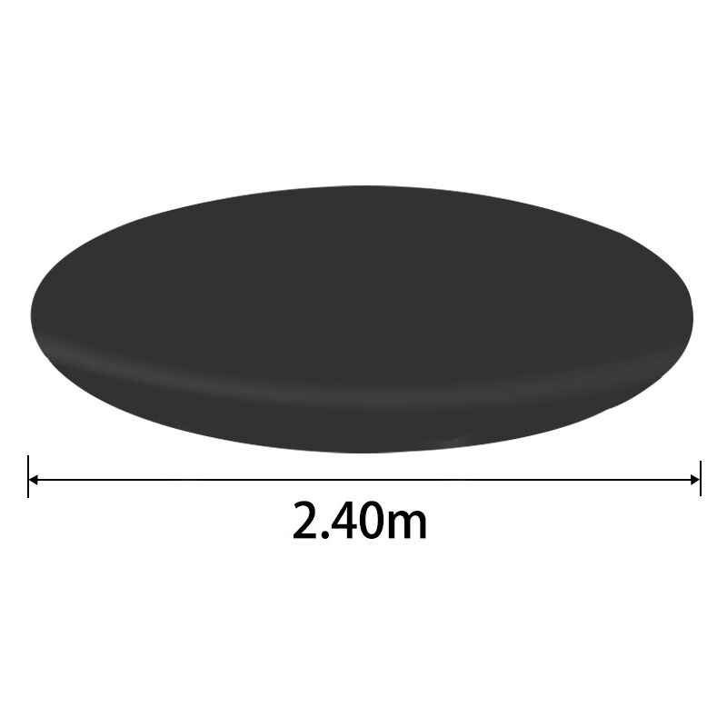 Rapanda - Bâche de protection,Couverture de piscine à réglage rapide pour empêcher la saleté et les débris de s'accumuler dans la piscine,Bâche 4
