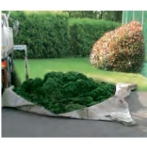 Bâche de ramassage des feuilles de tonte 4x4m capacité 300Kg poids 3,95kg R342231