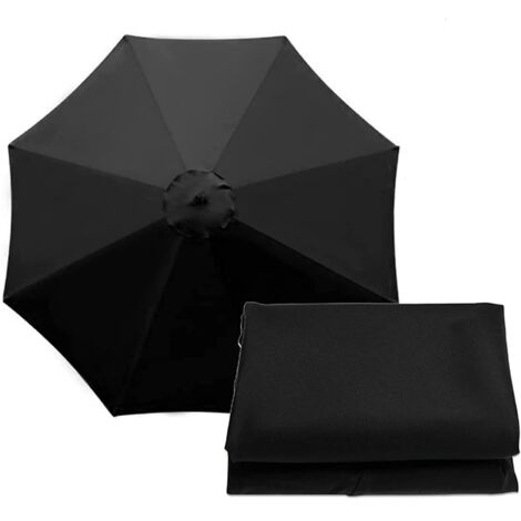 Bâche de rechange pour ombrelle solaire - Protection UV renforcée 8 branches,Toile de parapluie uniquement