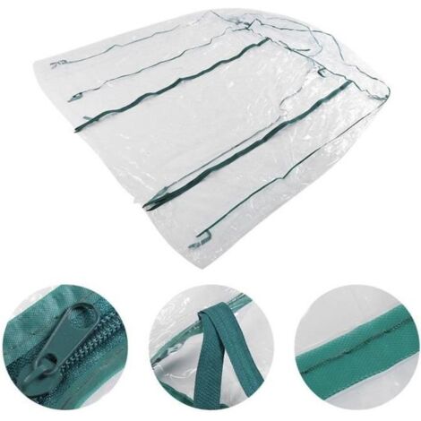 Bâche de rechange PVC 143x73x195 cm pour serres à plateaux