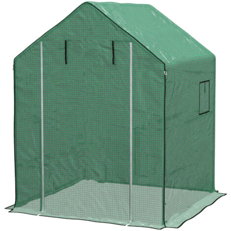 Bâche de remplacement serre de jardin dim. 140L x 143l x 190H cm PE