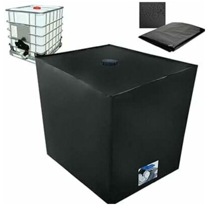 Bâche De Réservoir D'Eau, Bache Pour Cuve 1000 L Ibc, Anti-Poussière Anti-Uv Anti-Pluie (116 X 100 X 120 )