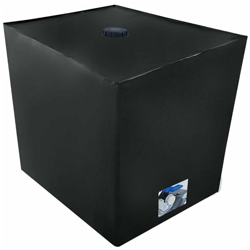 Bâche de réservoir d'eau,Bache pour Cuve 1000 l ibc, Anti-poussière Anti-UV Anti-Pluie (116 x 100 x 120 cm)
