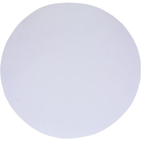 Bache de sol de piscine Blanc 305 cm Géotextile
