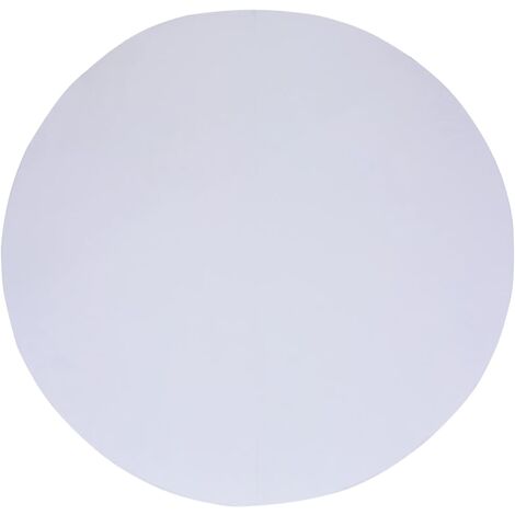 Bâche de sol de piscine Blanc 305 cm Géotextile
