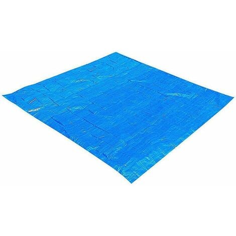 Bâche de sol rectangulaire pour piscine - Bleu - Pliable - Imperméable - Facile à nettoyer - Pour piscine （1 pcs）Betterlife