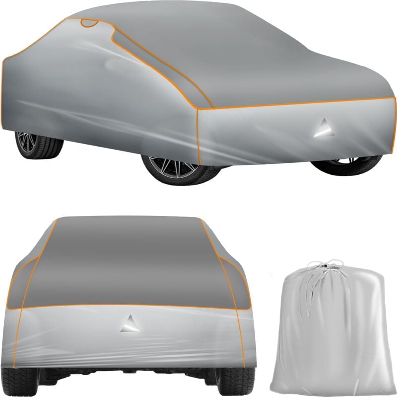 Bâche de voiture anti-grêle imperméable et respirante - xl (533 x 178 x 120 cm)