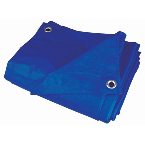 Bâche Dedra n05045 polyéthylène 4x5 m résistante déchirure