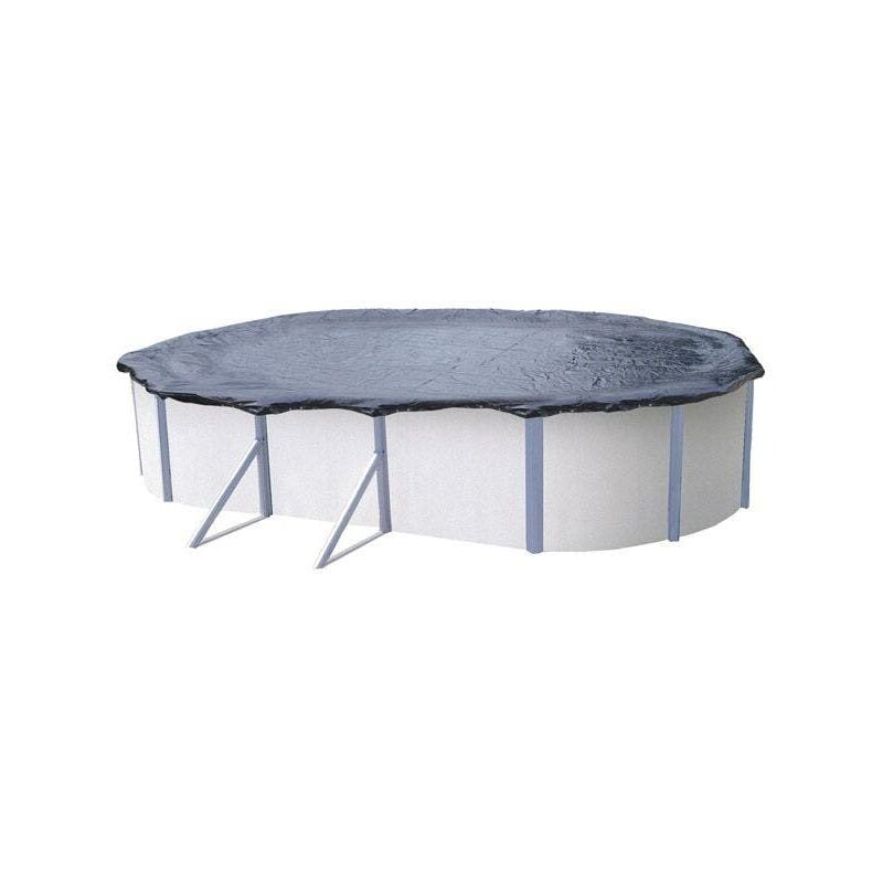 Trigano - Bâche d'hiver pour piscine de 10.05x5.5 à 10.25x5.65 m Jardin - c0143