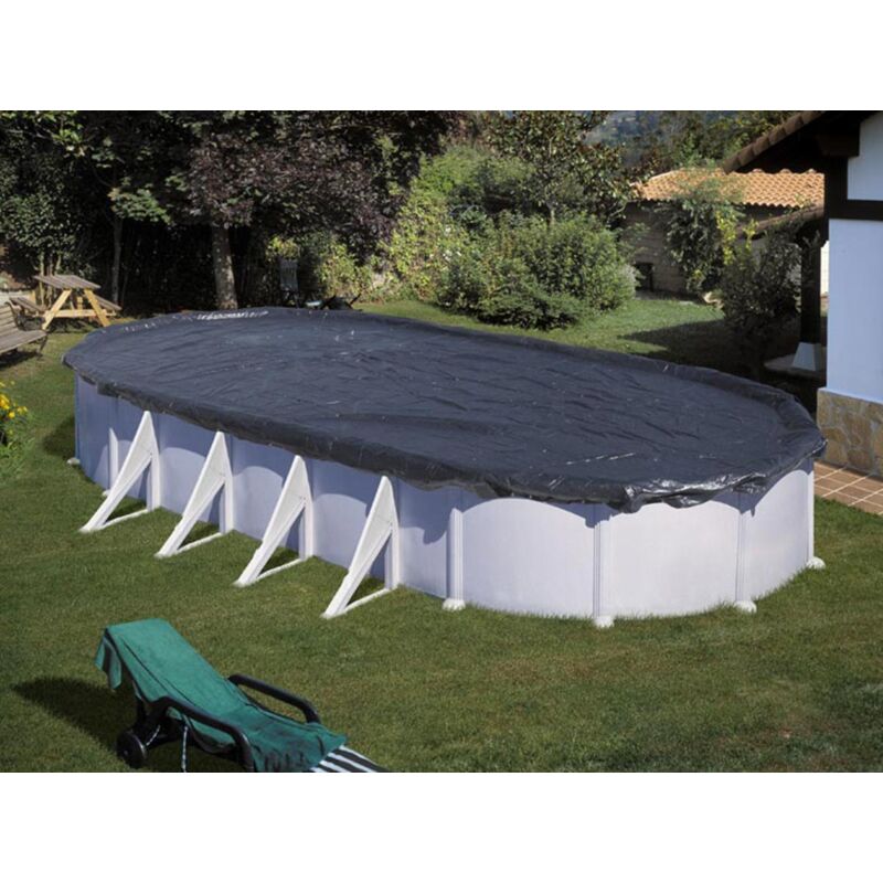 GRE - Bâche de protection pour piscines 180 g /m² - 5 x 3 m