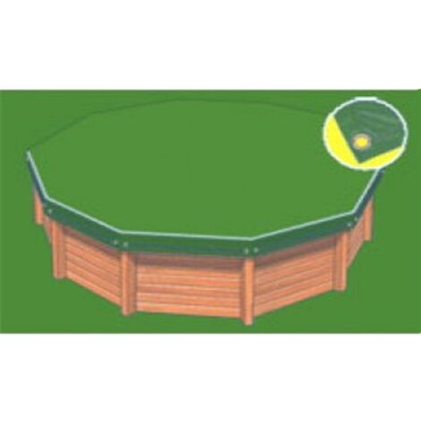 Bâche Eco verte compatible piscines modèle Jolo