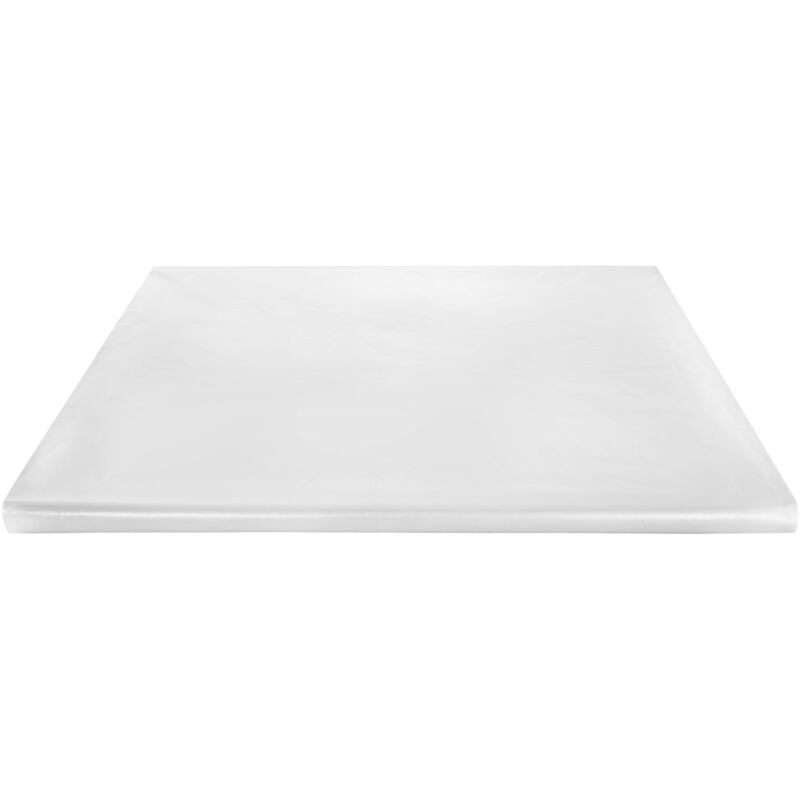 Bâche en plastique pour serre Mophorn 25 x 25 pi, épaisseur de 6 mil, film transparent pour serre, film en polyéthylène résistant aux uv pendant 4