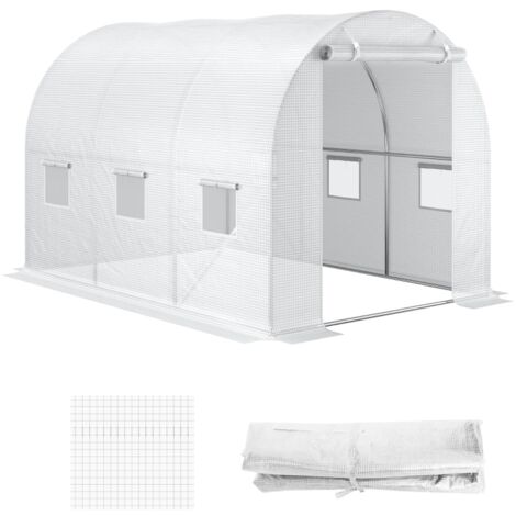 Bâche étanche pour serre transparente, 300 × 200 cm — durable et imperméable