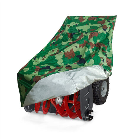Bâche extérieure pour chasse-neige 8212060102 cm, bâche imperméable robuste en tissu Oxford 210D, grande taille universelle, convient à la plupart des chasse-neige électriques.