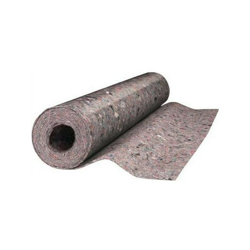 Bâche Feutre absorbante, étanche, imperméable et réutilisable de Protection sol Taille: 1 m x 25 m