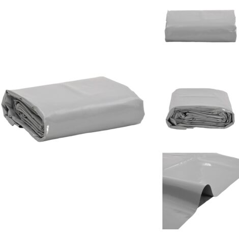 Bâche gris 2,5x3,5 m 600 g/m² - Couverture Extérieure - Bâche Imperméable - Bâche Protectrice - Bâche Multifonction - Bâche Voiture