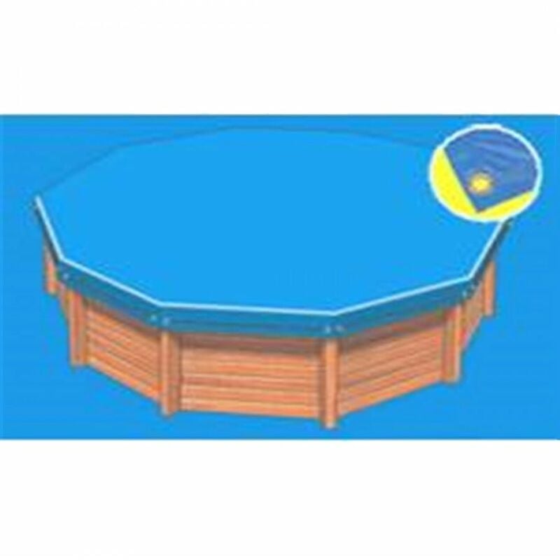 Bâche hiver Eco bleue compatible piscine Tropic Octo+ 460