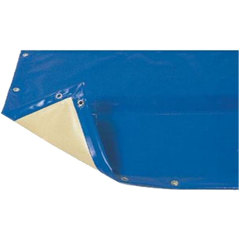 Bâche hiver Luxe bleue compatible piscine Nortland Octo 580 - PISCINEO