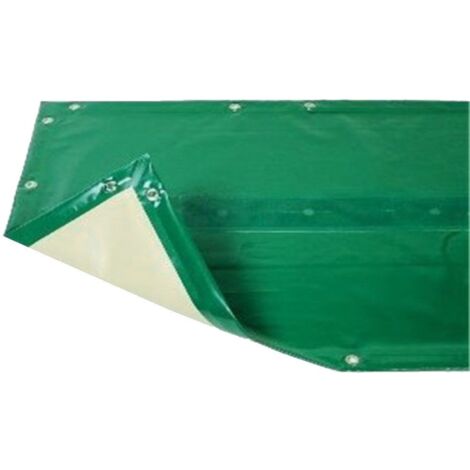 Bâche hiver Luxe verte compatible piscine naturalis rectangulaire