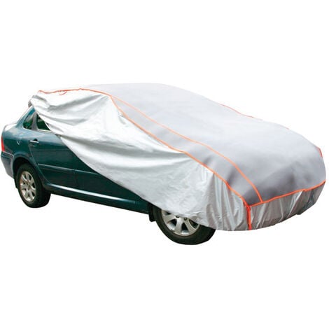 Bâche housse de protection anti-grêle/tempête blanche pour voiture - 530 x 177 x 120 cm - taille XL