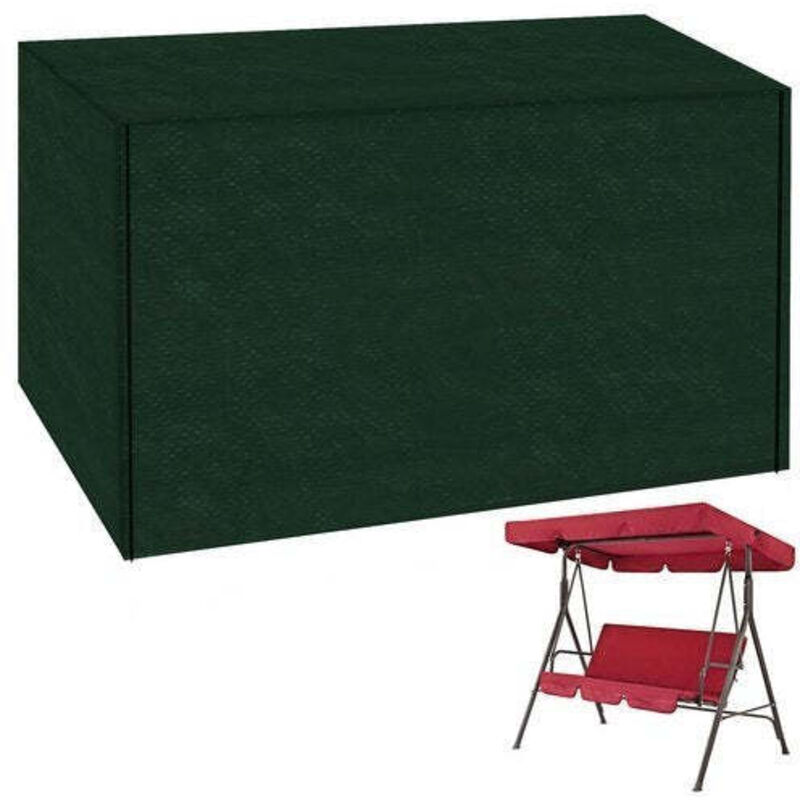 Housse pour balancoire de jardin 215x153x145cm pe 807988