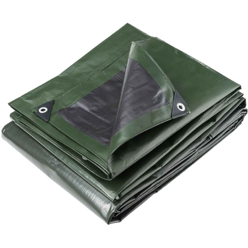 Bâche industrielle 240 g/m2 ultra lourde 5 x 8 m