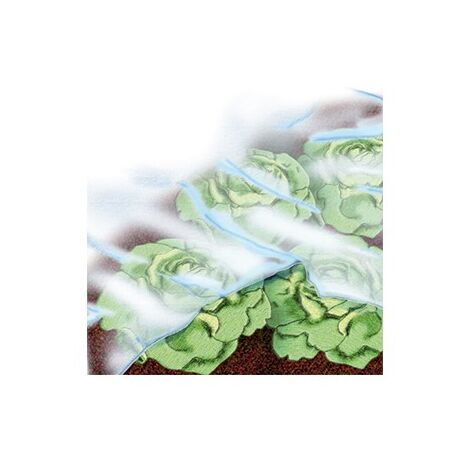 Bache jardin 1,5x50m 17 g/m2, blanc,