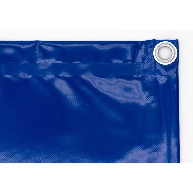 Bâche lourde 650g avec oeillets - Bleu 4m x 5m Bleu