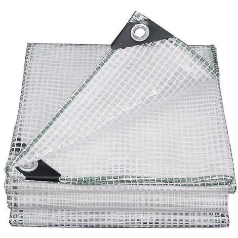 Bâche militaire transparente découpable 3 x 3 m, 170 g/m²