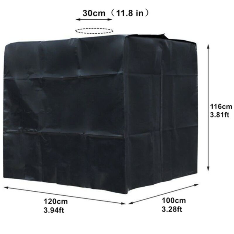 Negomix - Bâche noire Anti-UV pour cuve 1000 litres