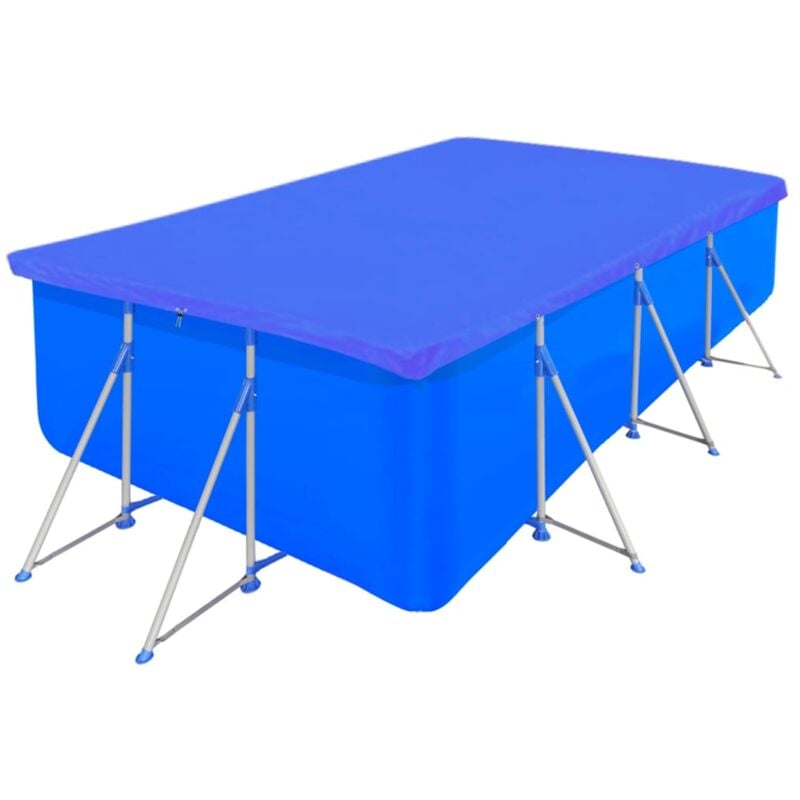 Vidaxl - Couvertures de piscine 2 pcs pe Rectangulaire 90 g/m² 400x207cm
