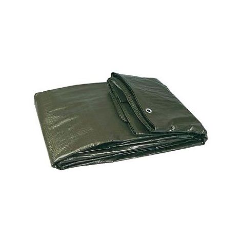 Bâche plastique renforçée, dimensions 4 x 5 m