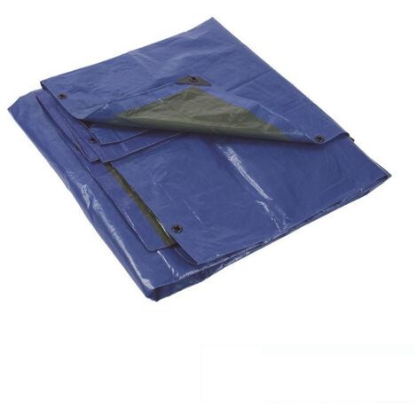 Bâche polyéthylène Mondelin vert/bleu