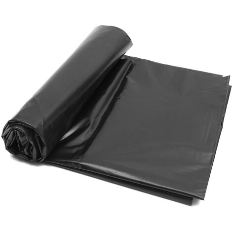 DRILLPRO Bâche pour bassin Liner pour bassin ruisseau jardin aménagement paysager HDPE 1.5x1.5m SWAGX