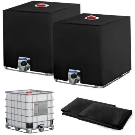 Bâche pour cuve IBC 1000L - Protection UV, imperméable et anti-poussière
