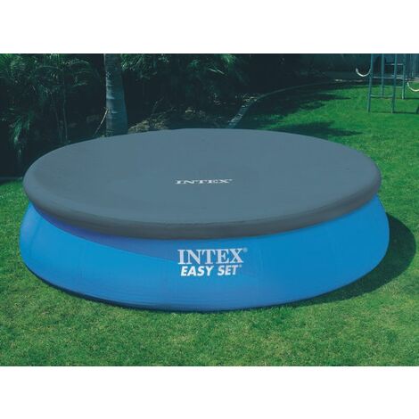 Bâche pour piscine autoportée ronde INTEX 2,44 m